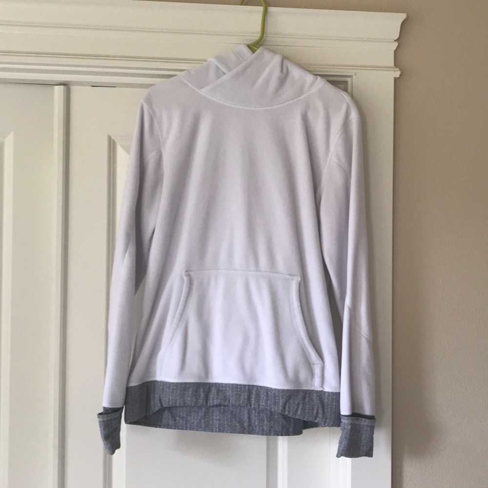 Lulu lemon herringbone  fleece sweat shirt